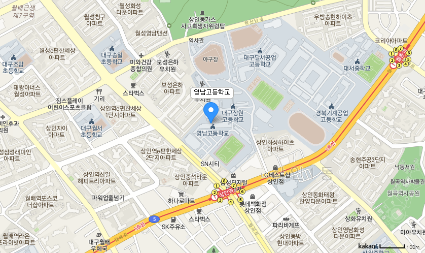 학교 찾아오시는 길 지도